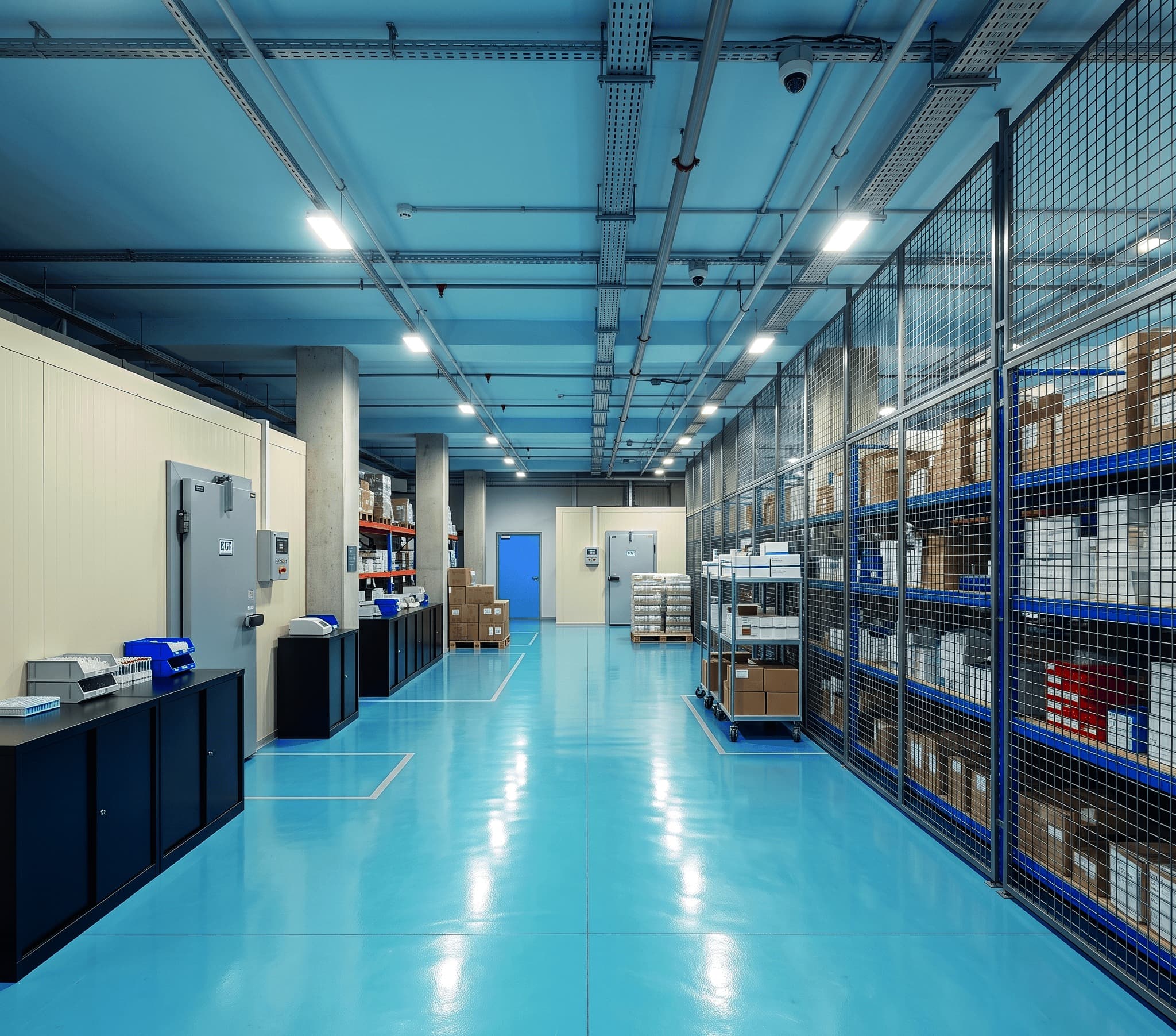 La précision jusque dans la logistique.